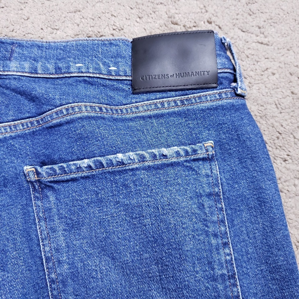 Citizens of Humanity Elijah Jeans Men 36 (FITS 38x32) Classic Straight Stretch - Picture 8 of 16